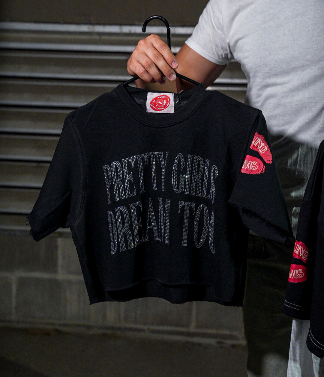 "Pretty Girls Dream Too" Women's Cropped T