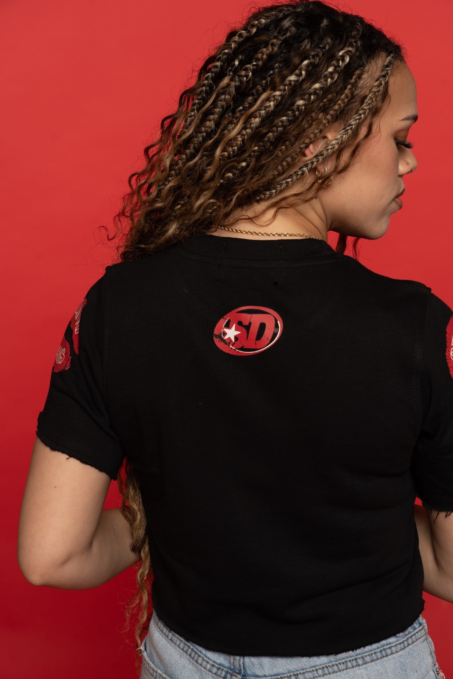 "Pretty Girls Dream Too" Women's Cropped T